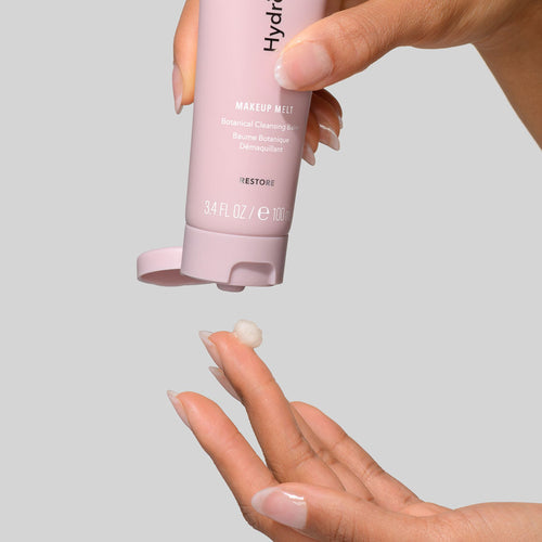 Toepassing van Makeup Melt op de huid