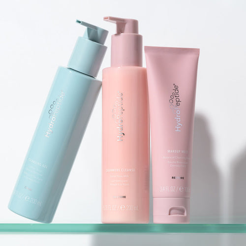 Toepassing van Cashmere Cleanse op de huid