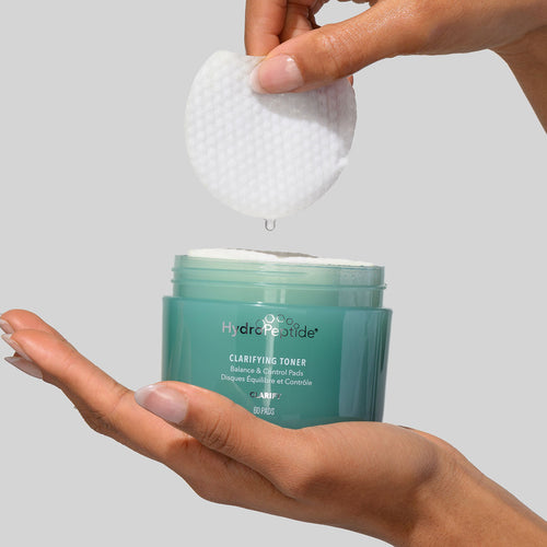 Illustratie bij voordelen van Clarifying Toner Pads