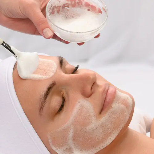 Toepassing van Cleansing Gel op de huid