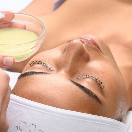 Toepassing van Radiance Mask op de huid